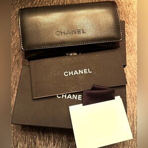 COPY - Chanel authentic sunglasses CASE ONLY and box with original packaging.